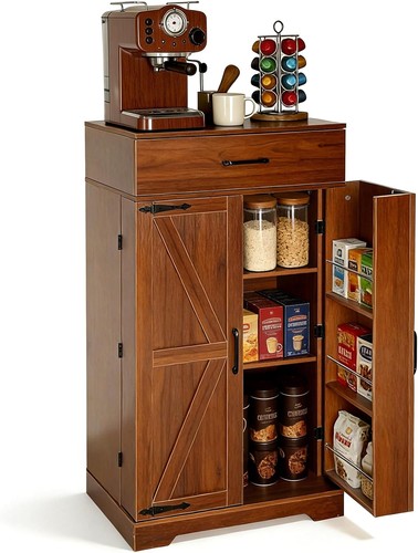Kitchen coffee bar cabinet - kitchen,