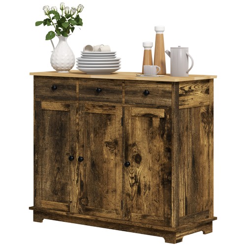 Rustic sideboard buffet - sideboard,