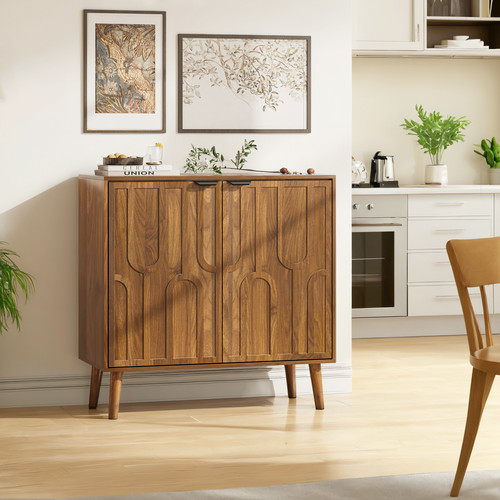 Wooden sideboard buffet - wooden,